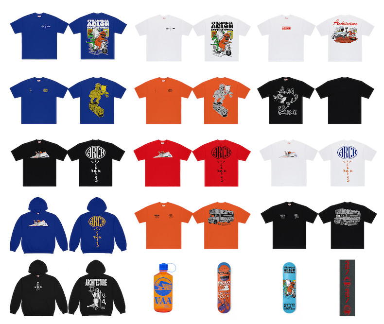 Virgil Abloh Archive × Travis Scott のコラボコレクション “4th Annual Abloh Invitational Collection” がリリース