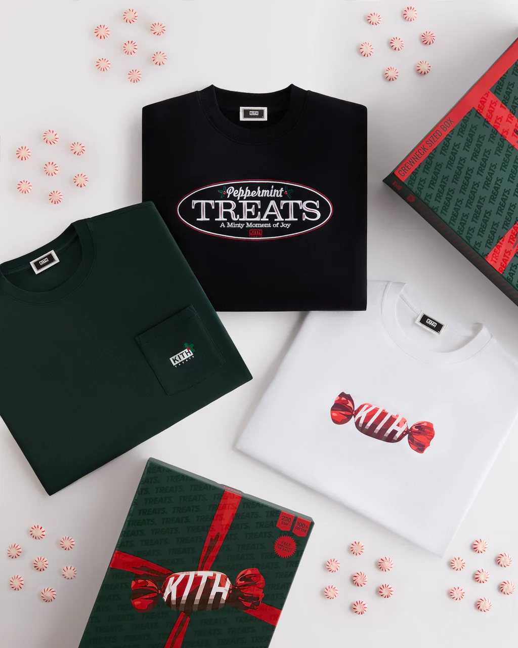 KITH TREATS の新作カプセルコレクション “Treats Peppermint” が国内12月19日(金)発売予定