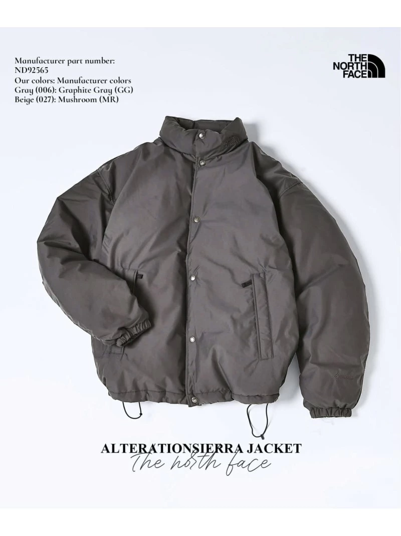 THE NORTH FACE『Alteration Sierra Jacket 2025FW』がセール価格で発売