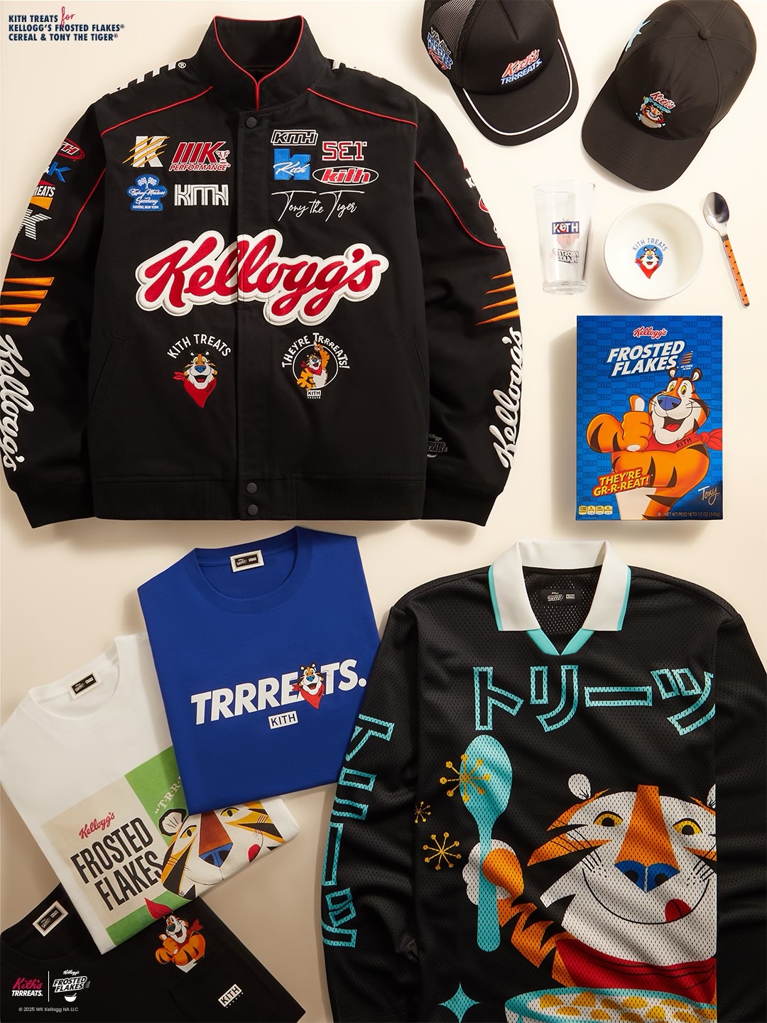KITH TREATS × Kellogg's のコラボコレクションが12月12日(金)発売予定