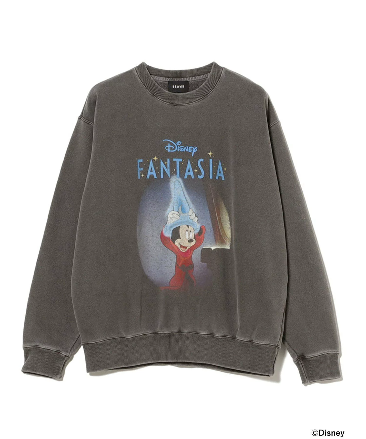 BEAMS × GOOD ROCK SPEED『Disney FANTASIA Crewneck Sweat』が発売