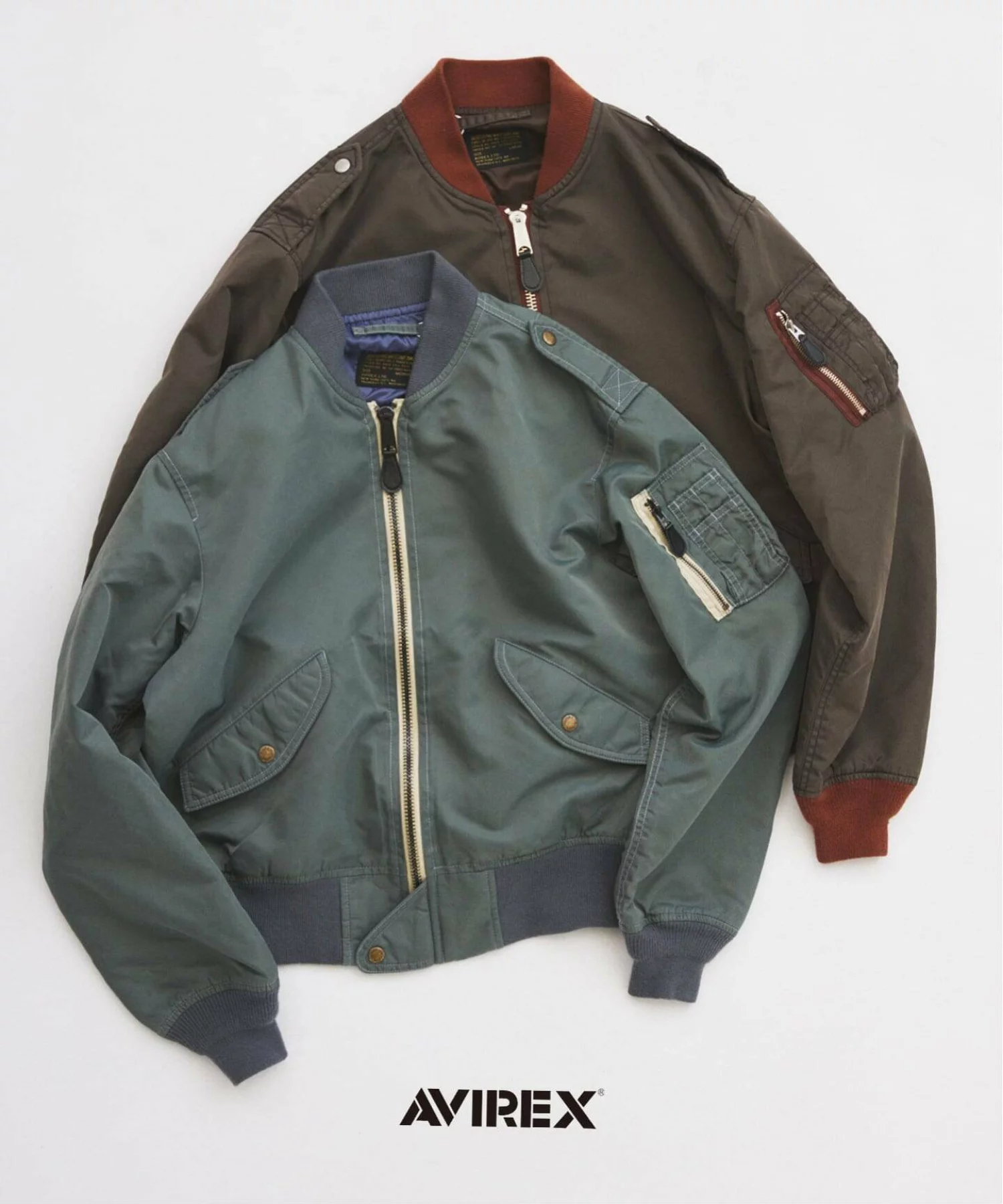 JOURNAL STANDARD relume × AVIREX『L-2B Flight Jacket』の先行予約が開始