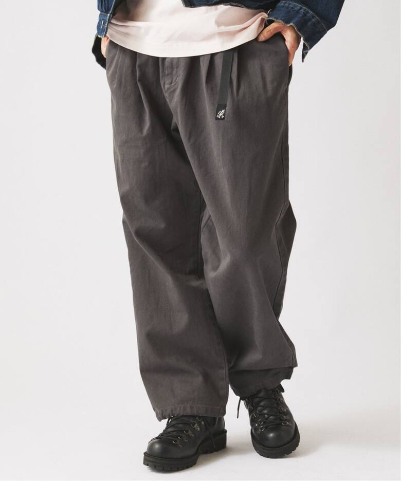 JOURNAL STANDARD relume × GRAMICCI『Eco Cotton Twill Wide Pants』の先行予約が開始