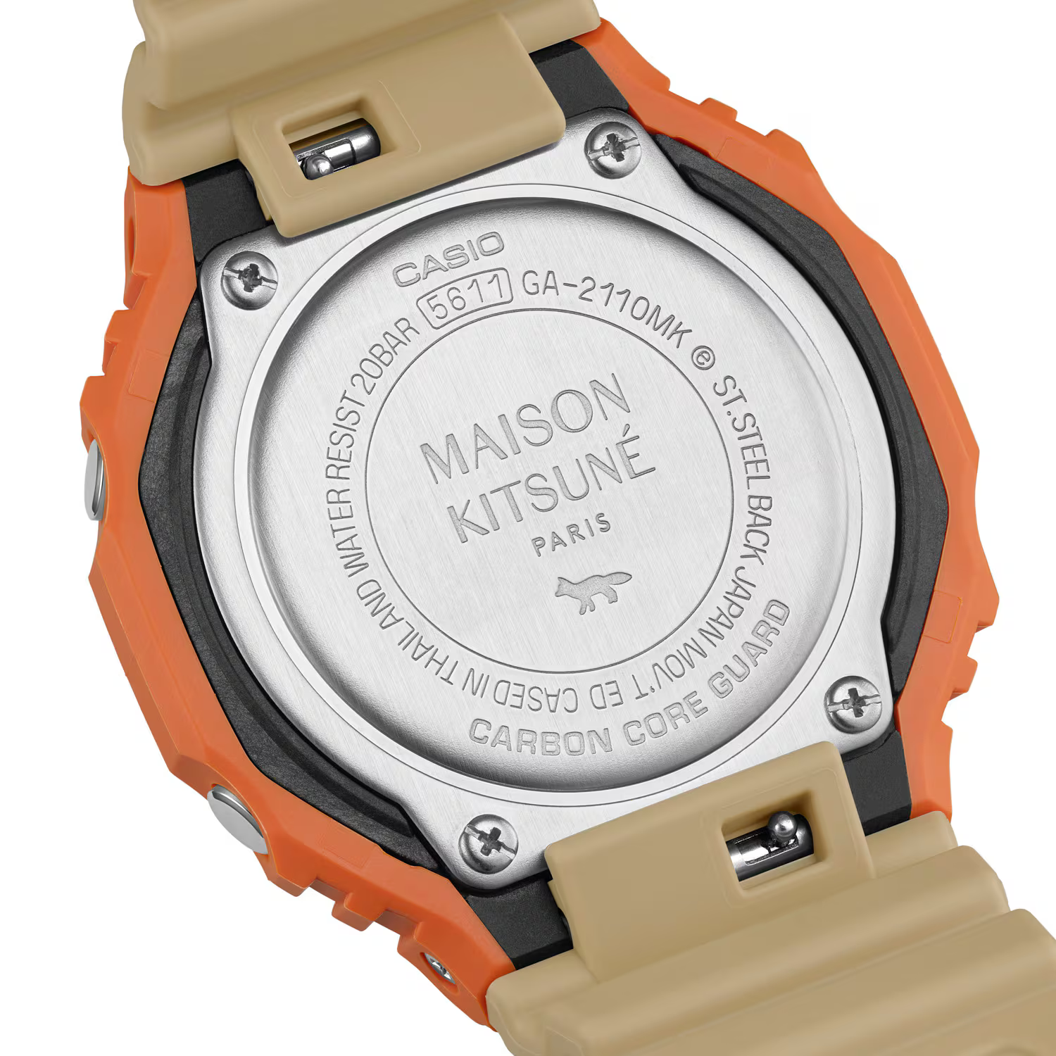 Maison Kitsuné × G-SHOCK『GA-2110MK』が12月4日(木)10:00～先行予約開始