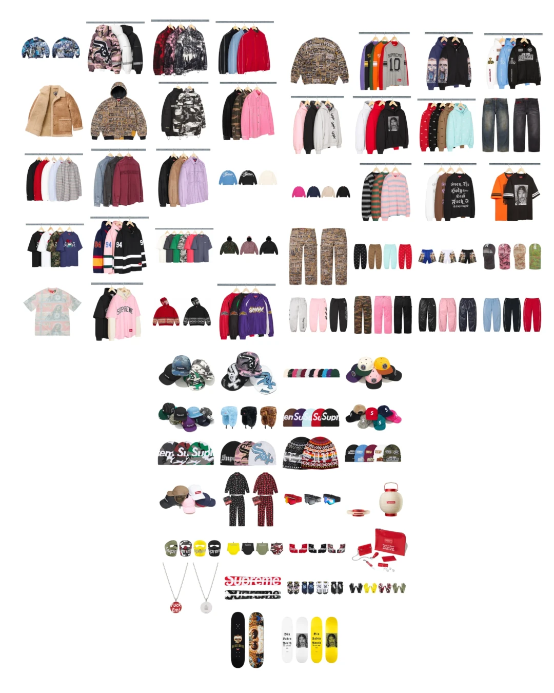 Supreme 2025年秋冬コレクション 残りの販売アイテム一覧