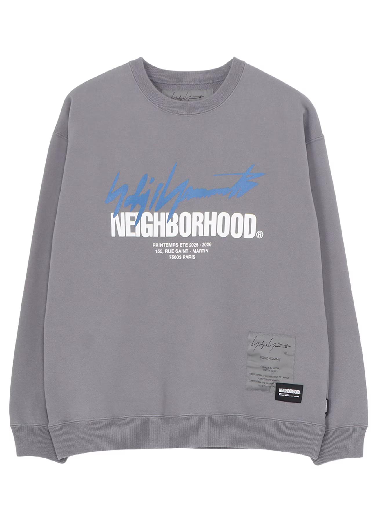 Yohji Yamamoto POUR HOMME × NEIGHBORHOOD の2025年秋冬コラボコレクションが12月5日(金)発売予定