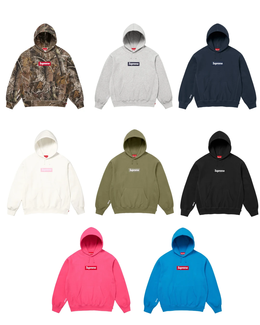 Supreme『Box Logo Hooded Sweatshirts』のオフィシャル画像が公開