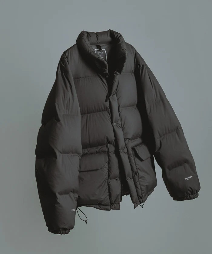 HYKE × BIOTOP『PERTEX® DOWN JACKET EX』が12月13日(土)に発売予定