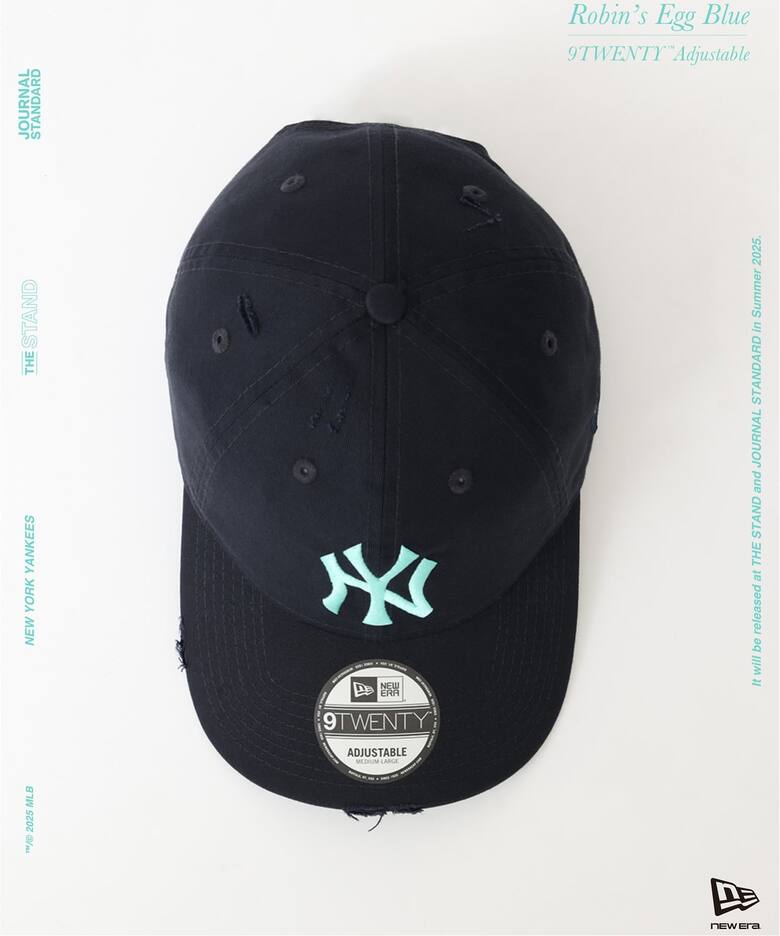 JOURNAL STANDARD × New era®『New York Yankees 9TWENTY “Robin's Egg Blue”』が発売