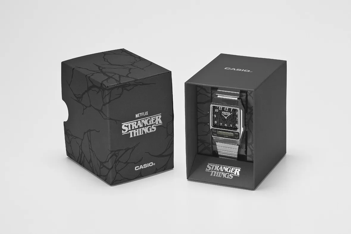 ストレンジャー・シングス 未知の世界  × G-SHOCK によるコラボモデル第2弾の先行予約が開始