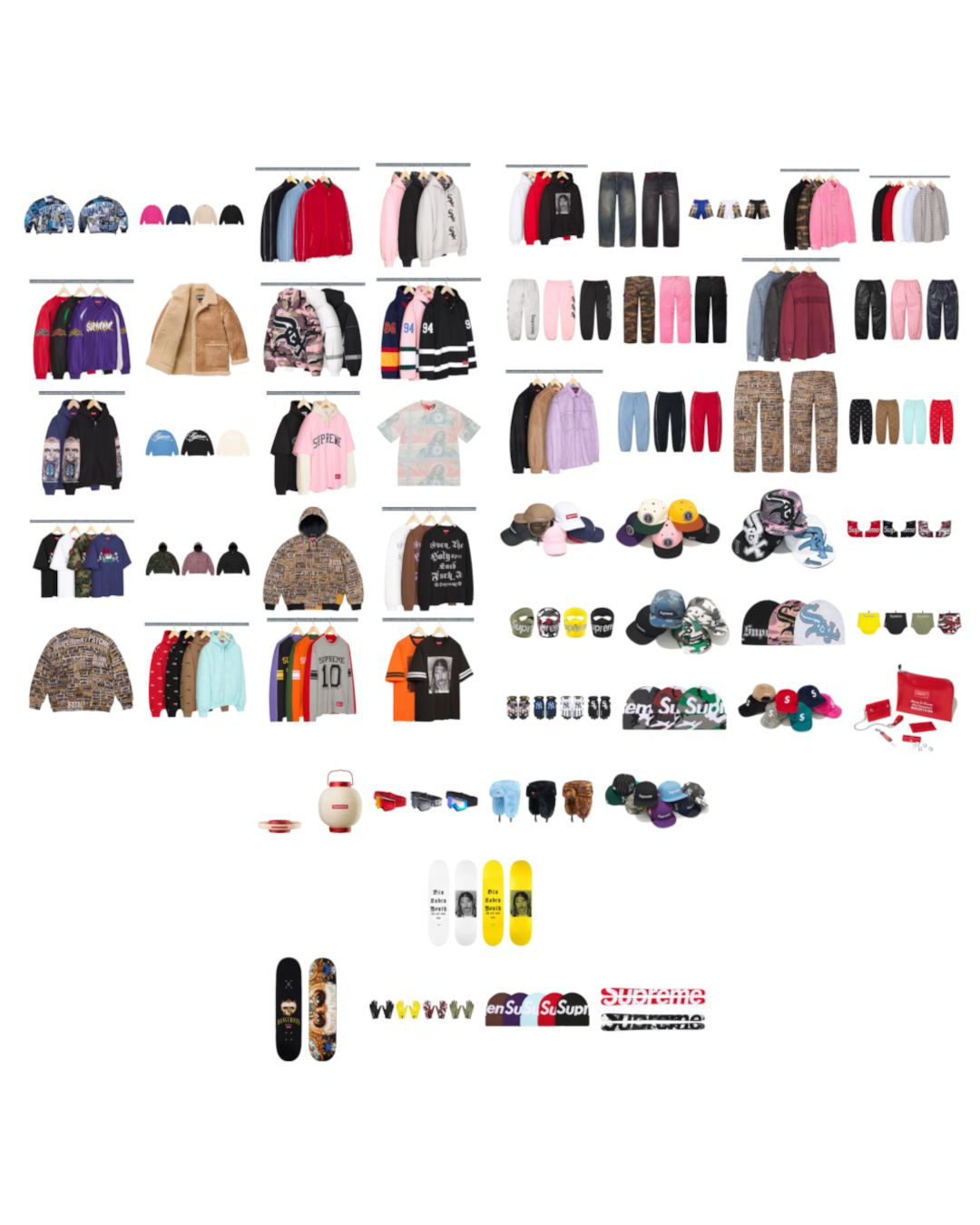 Supreme 2025年秋冬コレクション 残りの販売アイテム一覧