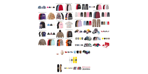 Supreme 2025年秋冬コレクション 残りの販売アイテム一覧