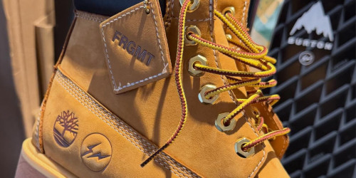 藤原 ヒロシ が fragment design × Timberland のコラボブーツを公開