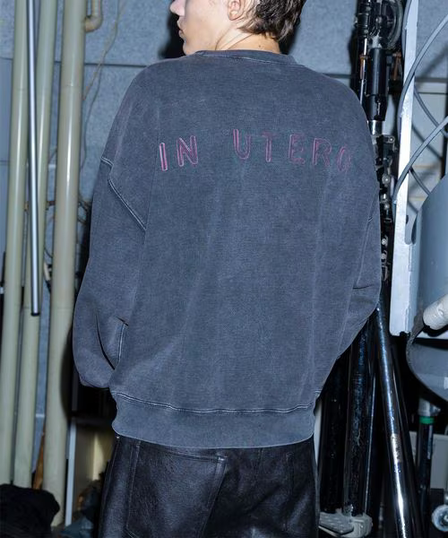 monkey time × NIRVANA『Printed Crew Neck Sweatshirt』が12月18日(木)発売