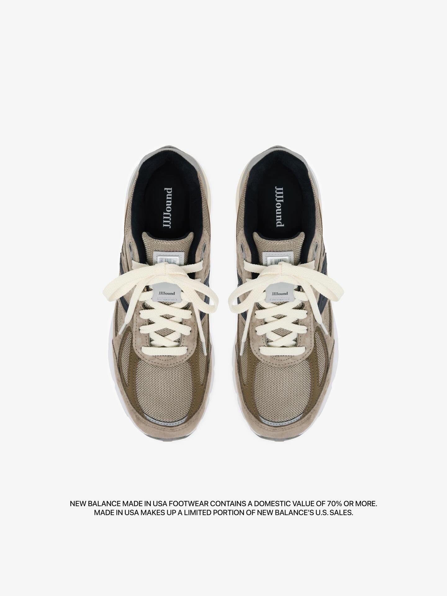 JJJJound × New Balance 990v4 “Mushroom” が12月12日(金)23:00～受注販売が開始