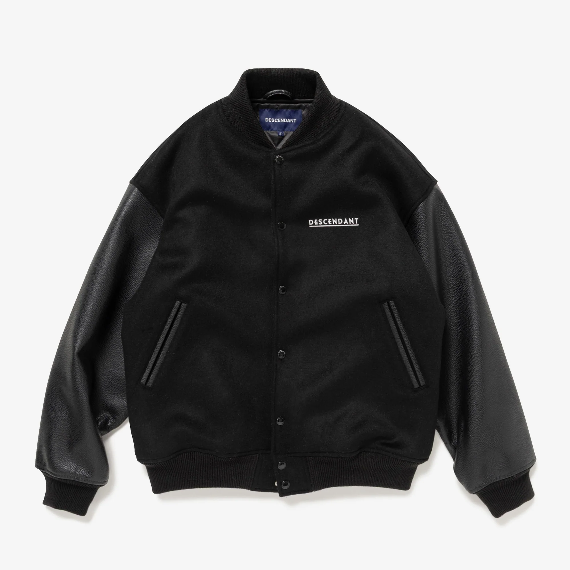 WTAPS 西山徹 が手掛ける DESCENDANT から『FLUKE UP VARSITY JACKET』が2月27日(木)発売