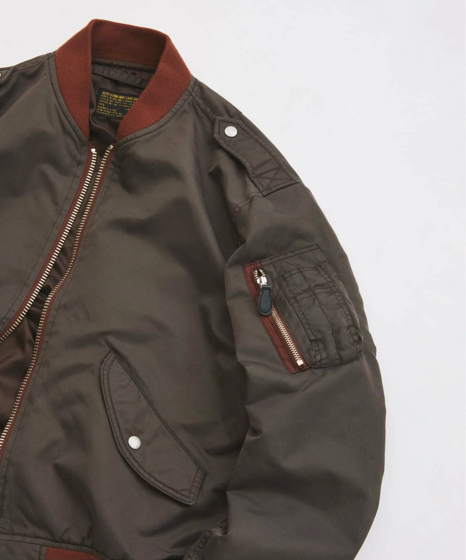 JOURNAL STANDARD relume × AVIREX『L-2B Flight Jacket』の先行予約が開始