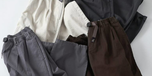 JOURNAL STANDARD relume × GRAMICCI『Eco Cotton Twill Wide Pants』の先行予約が開始