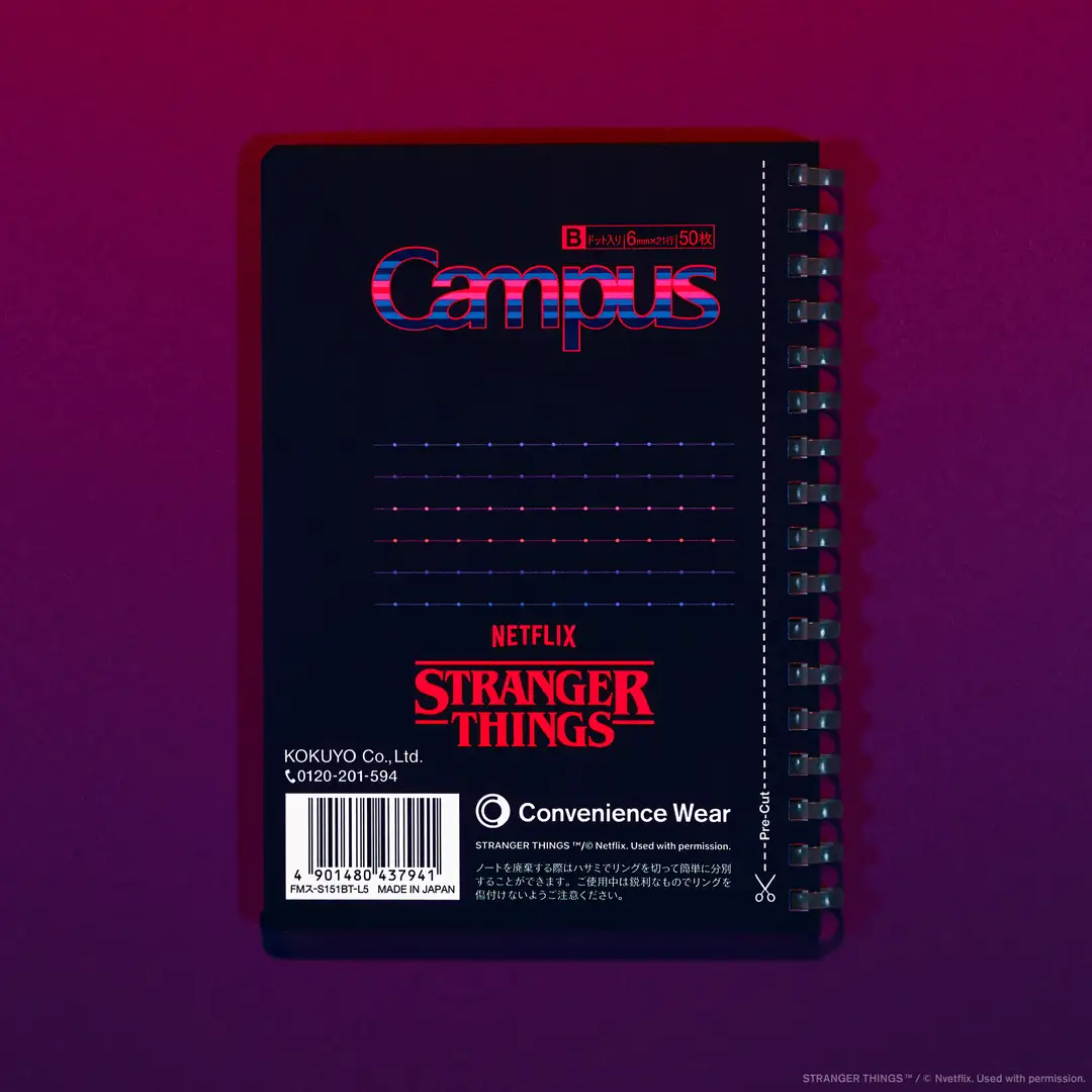 Convenience Wear × ストレンジャーシングス 未知の世界 による最新コラボアイテムが12月12日(金)に発売予定