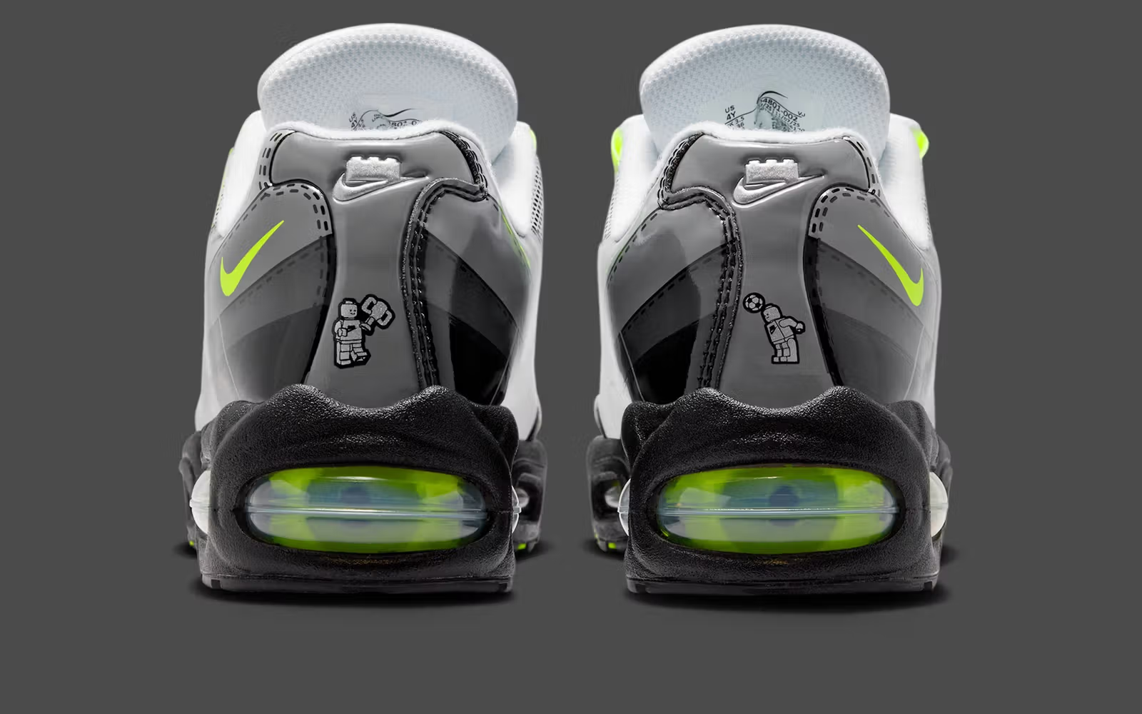 LEGO × NIKE AIR MAX 95 “Neon” のオフィシャル画像が公開