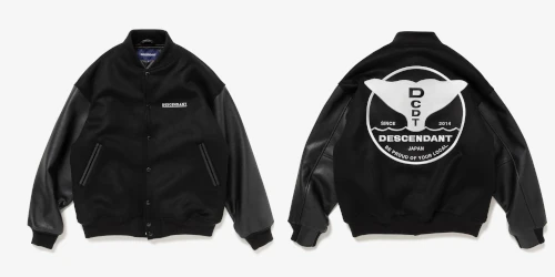 WTAPS 西山徹 が手掛ける DESCENDANT から『FLUKE UP VARSITY JACKET』が2月27日(木)発売