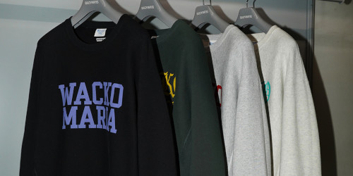 WACKO MARIA × Champion の2026年初売りコラボアイテムが1月3日(日)より発売予定