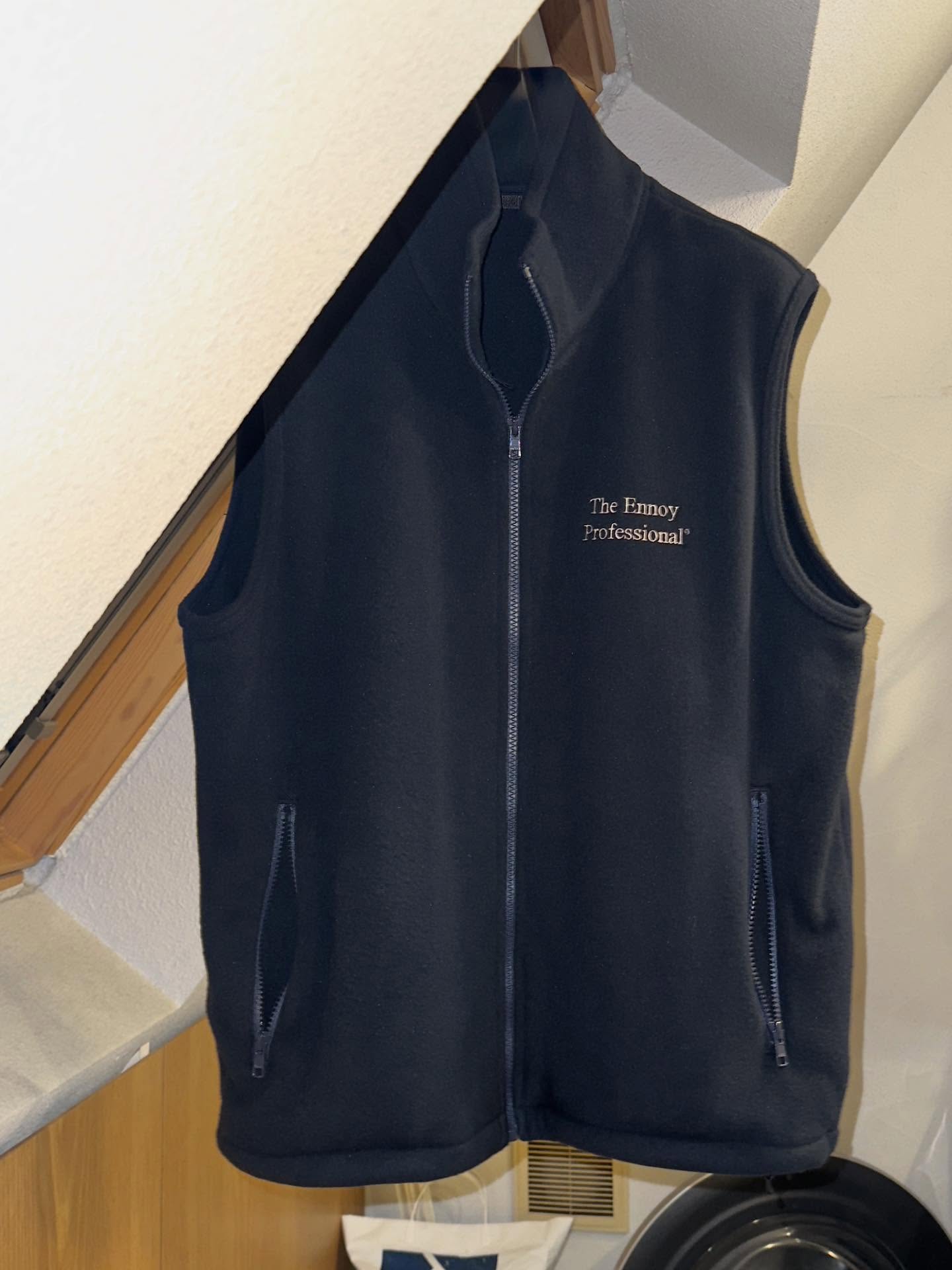 ENNOY『Professional Fleece Vest & Jacket』のWEB抽選が開始