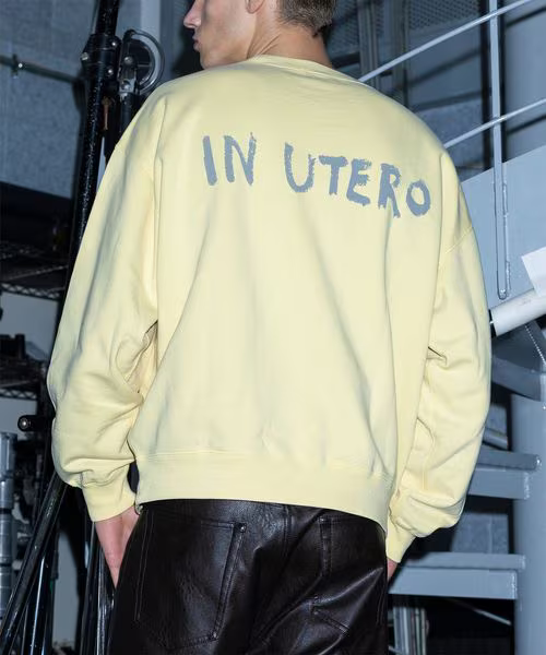 monkey time × NIRVANA『Printed Crew Neck Sweatshirt』が12月18日(木)発売