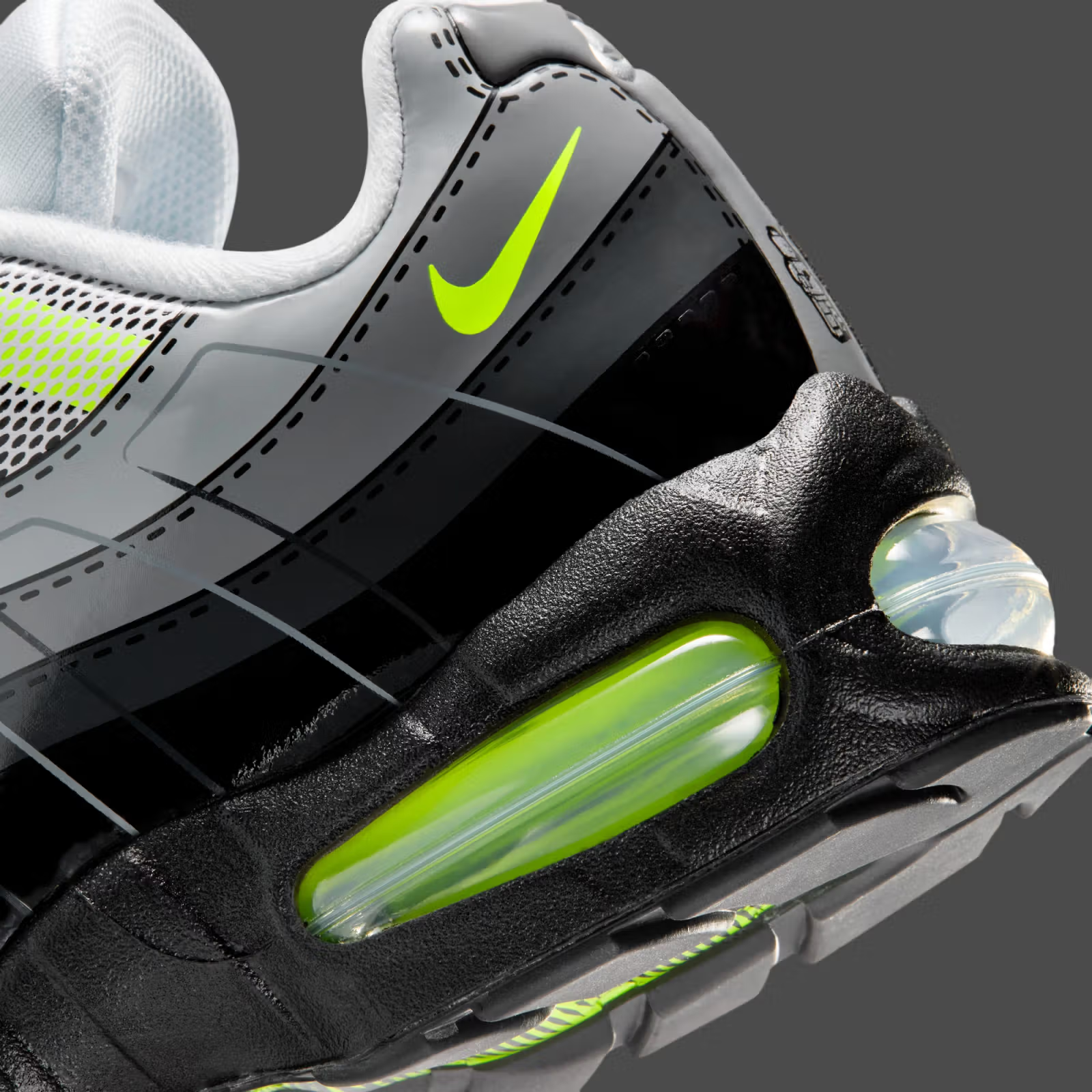 LEGO × NIKE AIR MAX 95 “Neon” のオフィシャル画像が公開