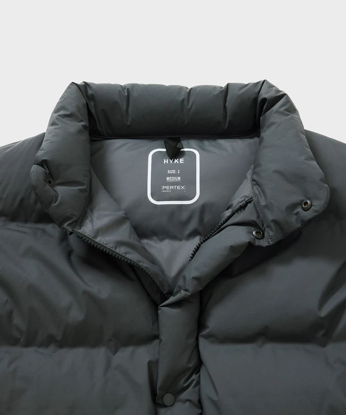 HYKE × BIOTOP『PERTEX® DOWN JACKET EX』が12月13日(土)に発売予定