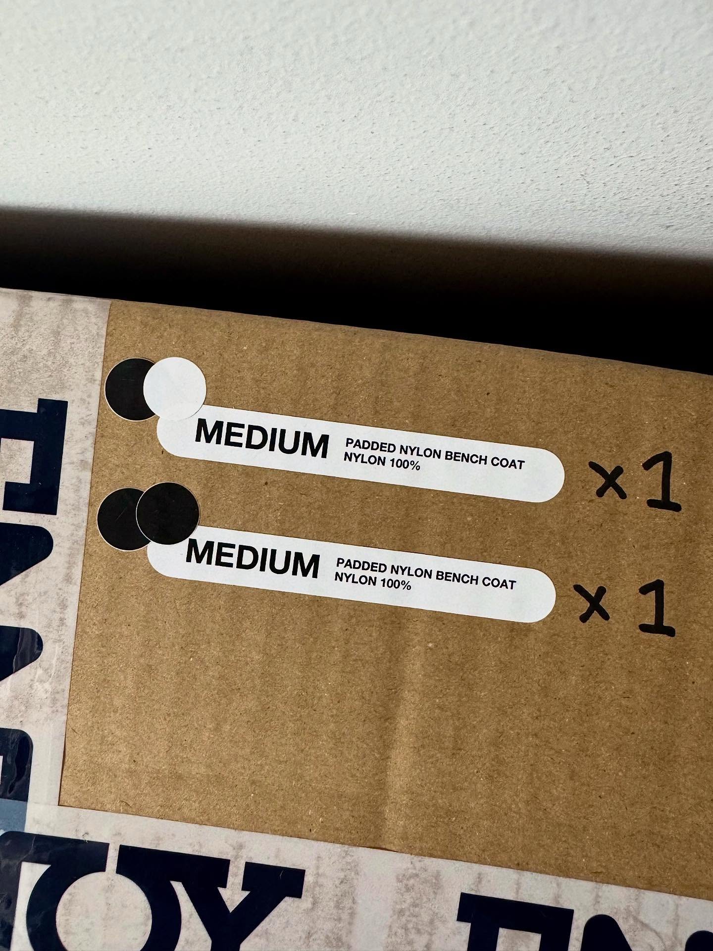 ENNOY『Padded Nylon Bench Coat』が12月21日(日)発売予定