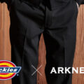 ARKnets × Dickies『Middle Rise Work Pants』が発売