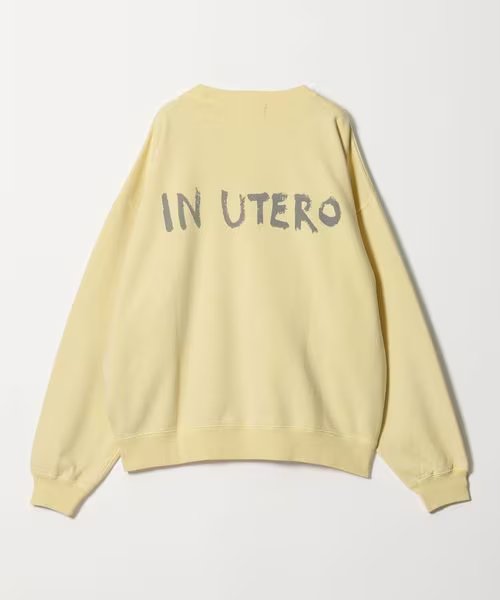 monkey time × NIRVANA『Printed Crew Neck Sweatshirt』が12月18日(木)発売