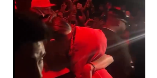 Justin Bieber と妻 Hailey が SKYLRK Official After Party に登場