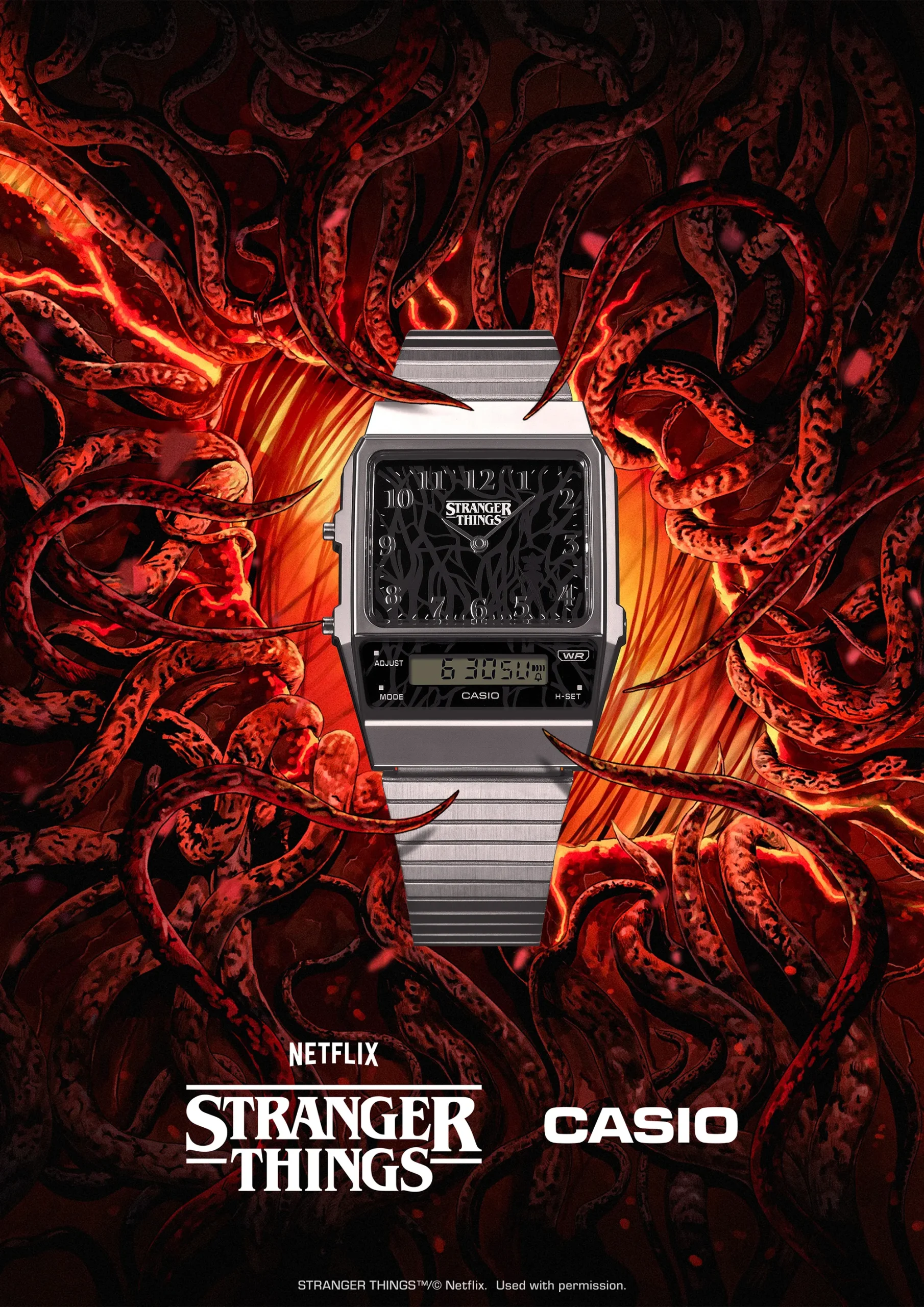 ストレンジャー・シングス 未知の世界  × G-SHOCK によるコラボモデル第2弾の先行予約が開始