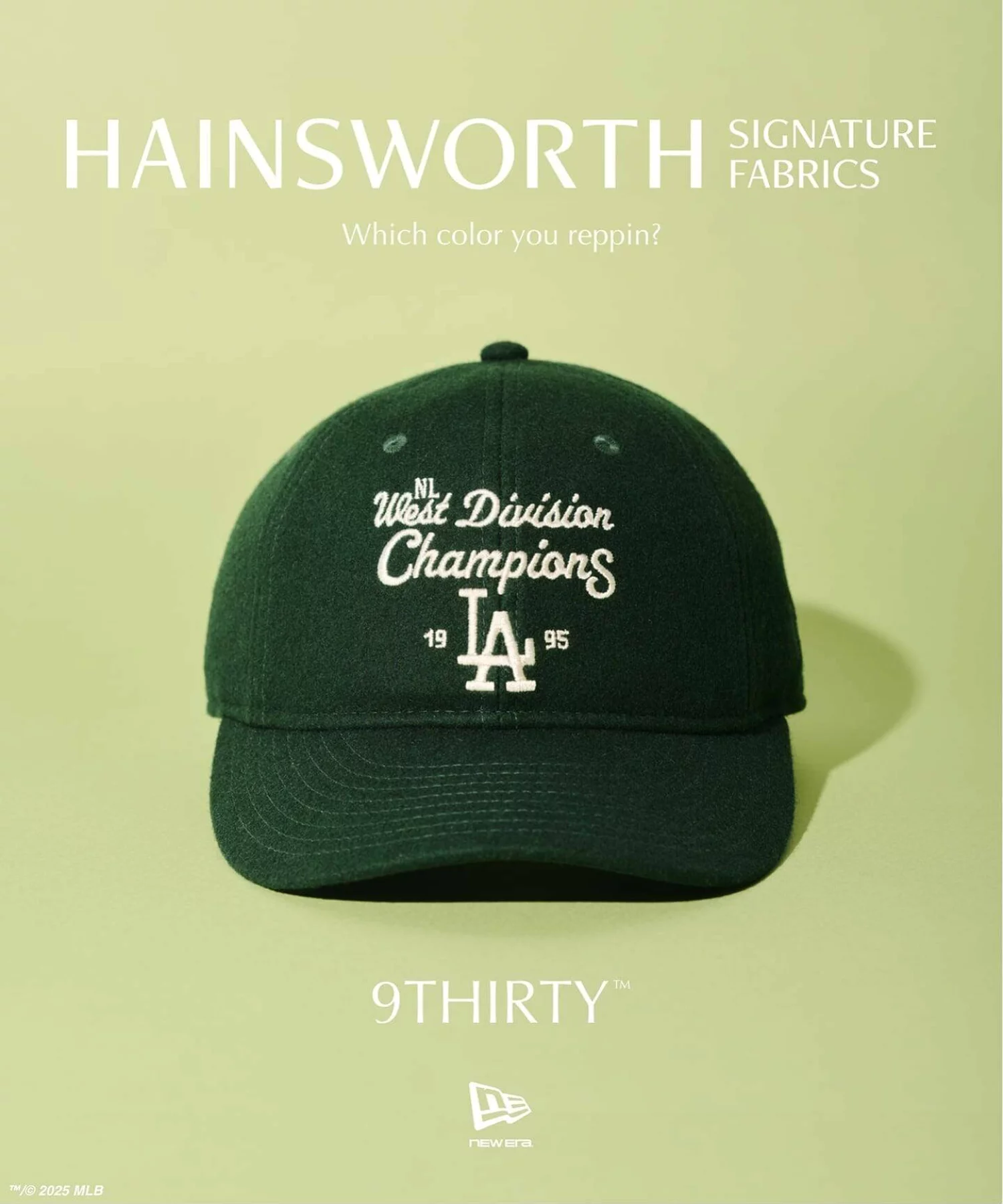JOURNAL STANDARD × New era®『Los Angeles Dodgers 9THRTY HAINSWORTH “Green”』が発売