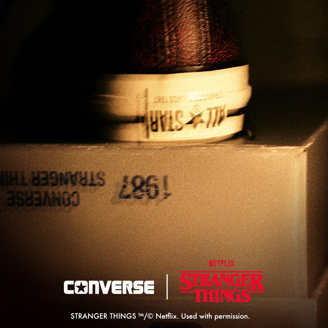 CONVERSE × Stranger Things によるコラボスニーカー第2弾の発売が予告