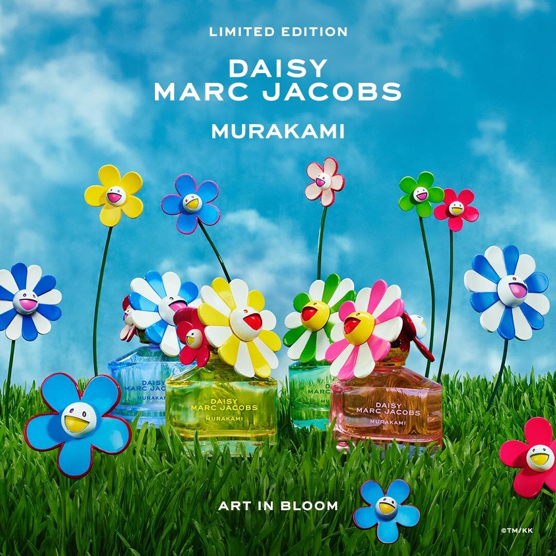 村上 隆 × MARC JACOBS のコラボフレグランスが3月4日(水)に発売予定
