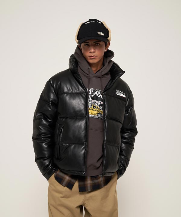 FIRST DOWN『Bubble Down Jacket Color Leather』が発売