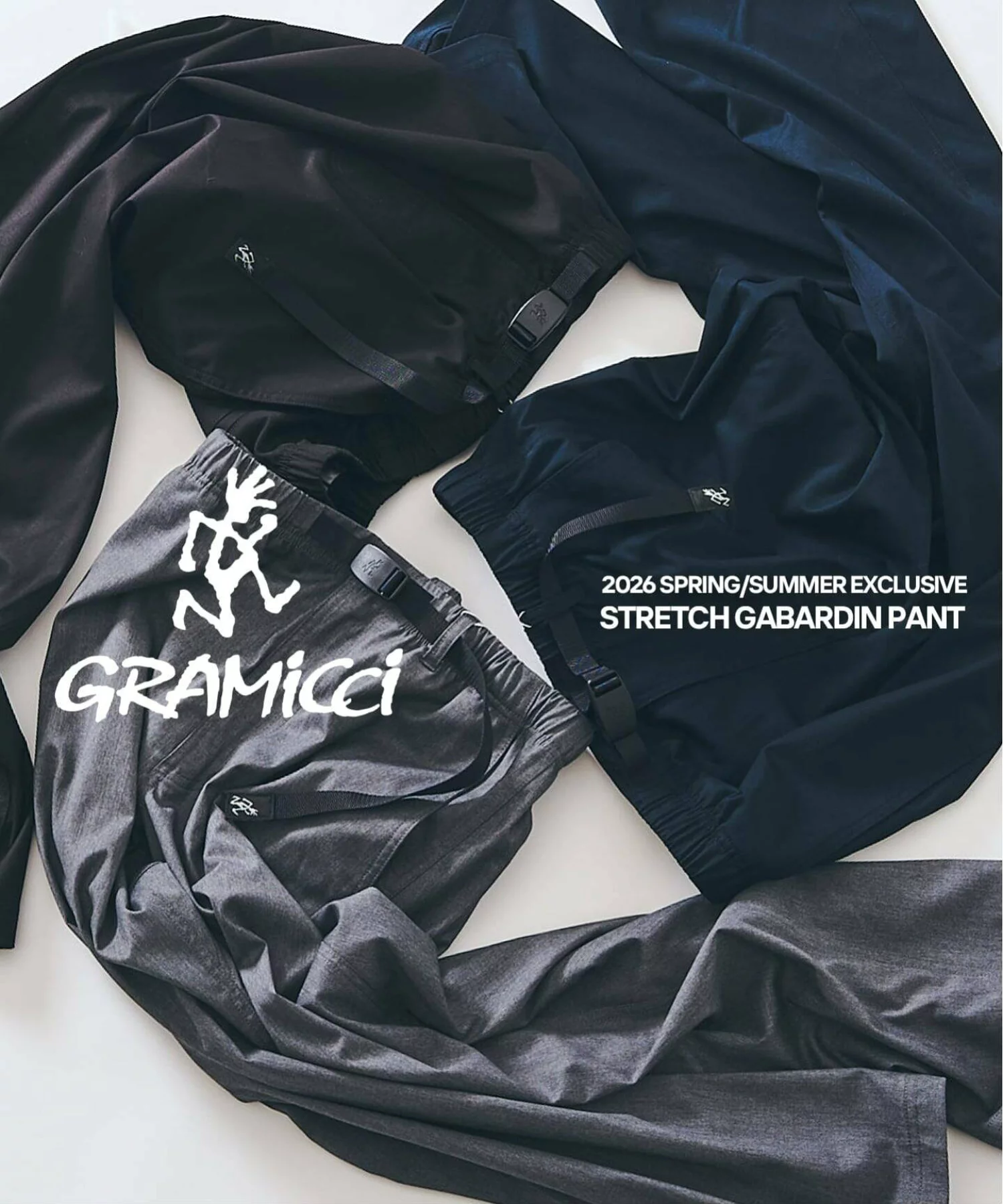 417 EDIFICE × GRAMICCI 26SS『Stretch Gabardin Pant』の先行予約が開始