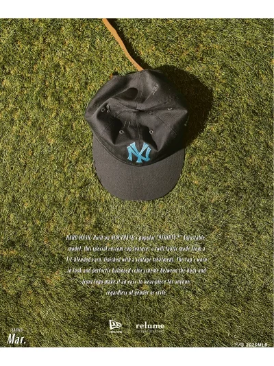 JOURNAL STANDARD relume × New era®『9THIRTY HARD WASH CAP』が1月15日(木)10:00～発売