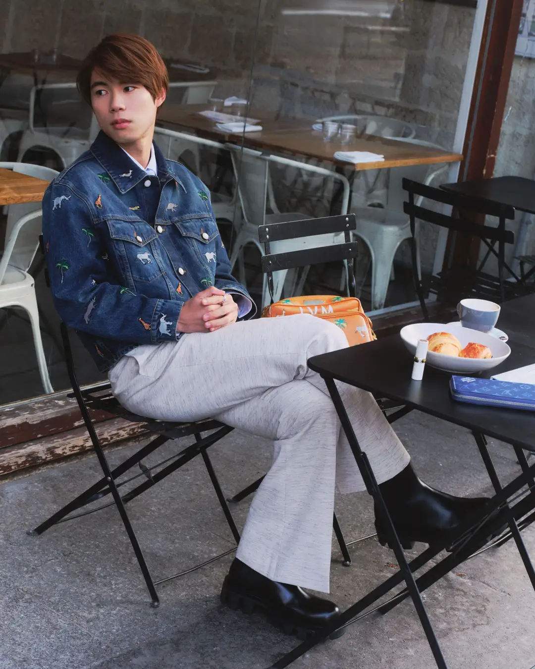 堀米 雄斗 が Louis Vuitton 2026秋冬メンズ·ファッションショーに出席