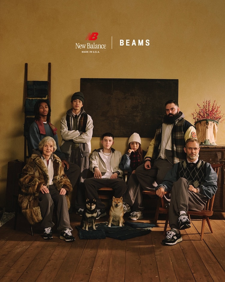BEAMS x New Balance “Made in U.S.A. Apparel Collection” が公式オンラインにて発売