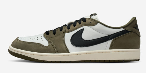 NIKE AIR JORDAN 1 LOW OG “Medium Olive” のオフィシャル画像が公開