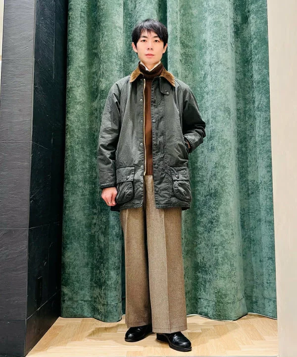 BEAMS × Barbour 26SS『BEAUFORT WASHED JACKET』が発売