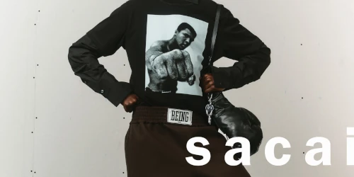 sacai × モハメド・アリ、A.P.C. の2026年秋冬コラボコレクションがを7月10日(金)に発売予定