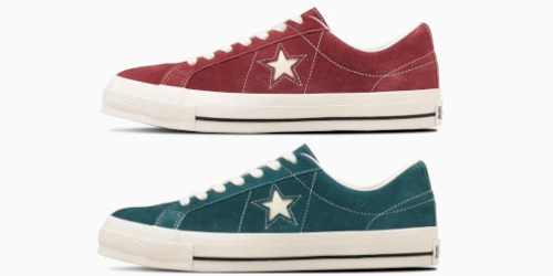 CONVERSE『ONE STAR SUEDE “Burgundy” & “Dark Teal”』の先行予約が開始
