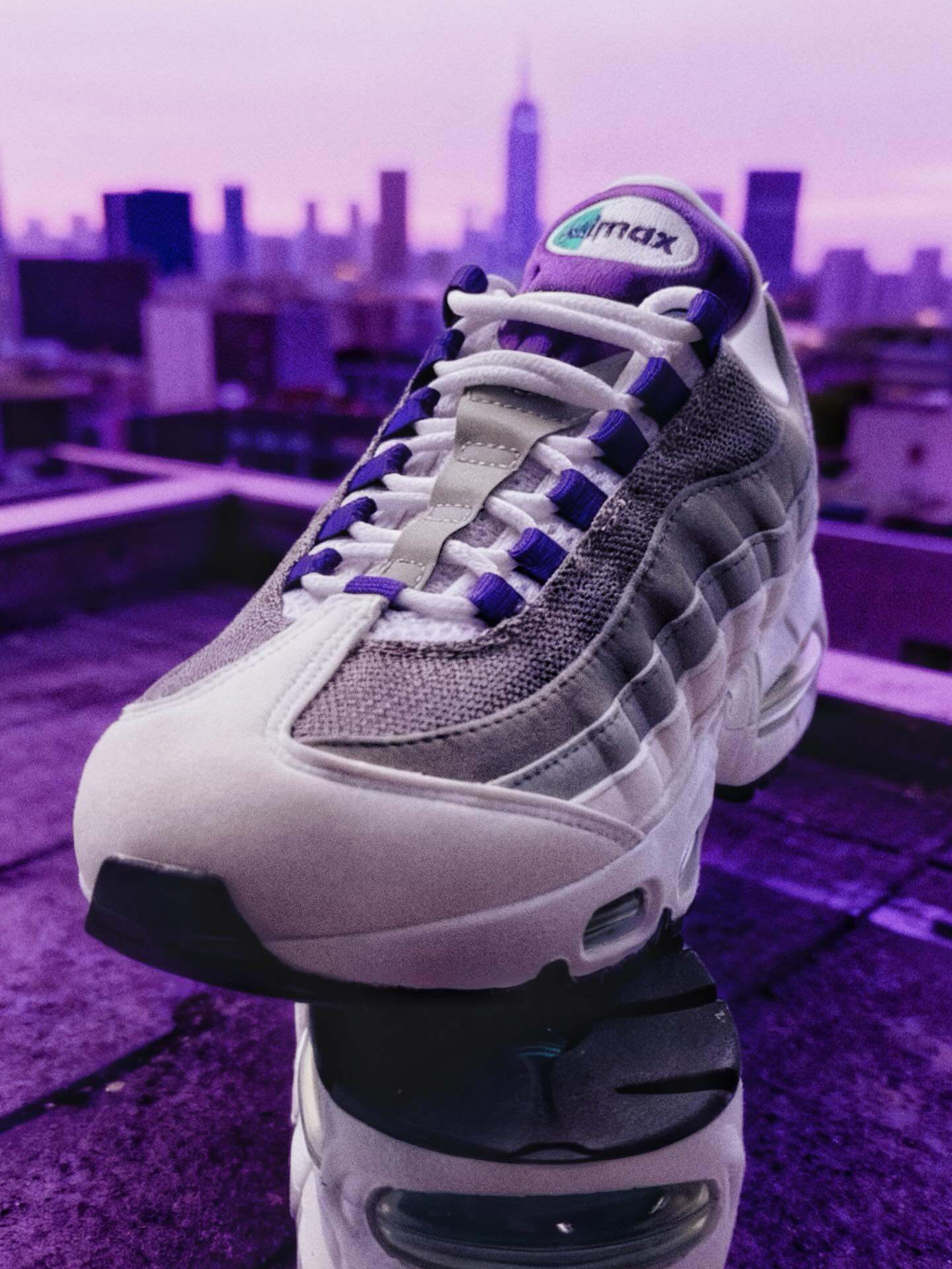NIKE AIR MAX 95 BIG BUBBLE OG “Grape” が国内オンラインに登場