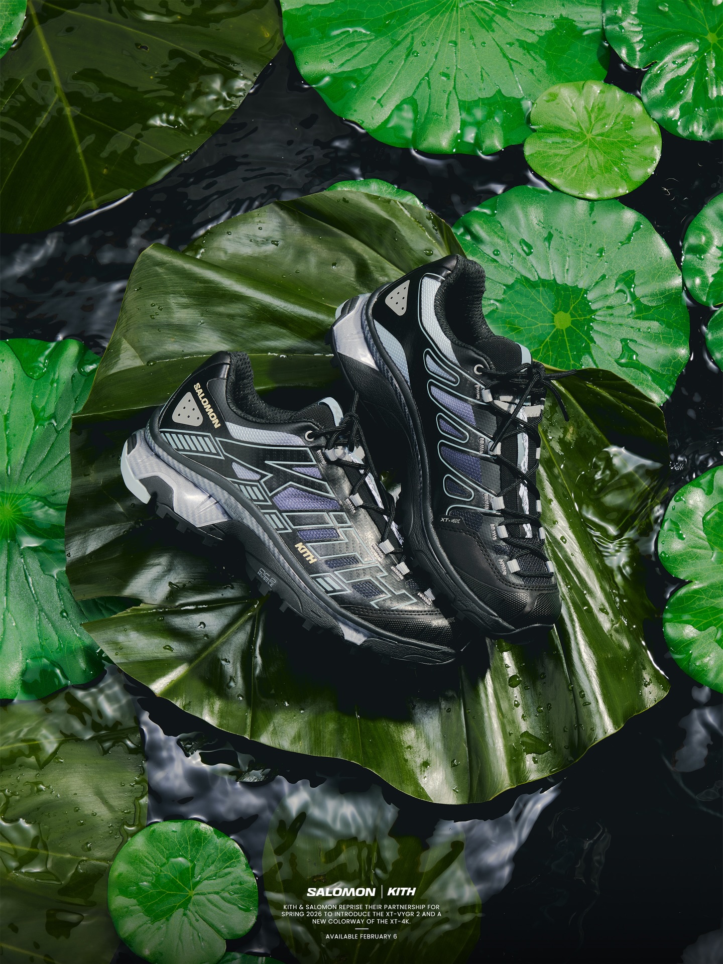 KITH × SALOMON『 XT-4K &  XT-VYGR 2 』が2月6日(金)発売予定