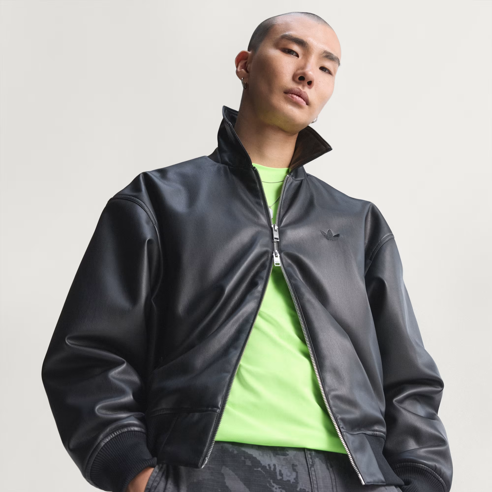 adidas Originals『Premium Essentials Pleather Bomber Jacket』が発売